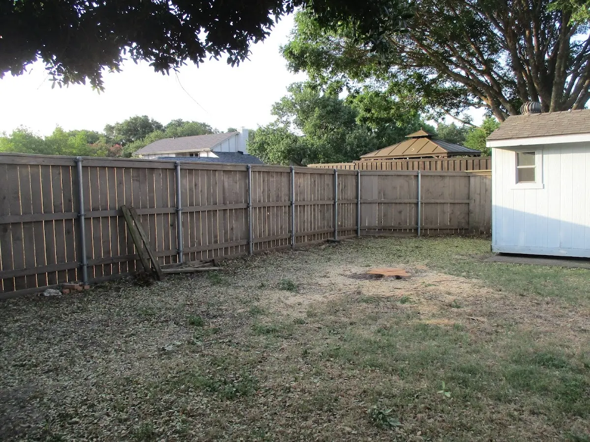 Cleared yard after professional tree removal in Chillicothe
